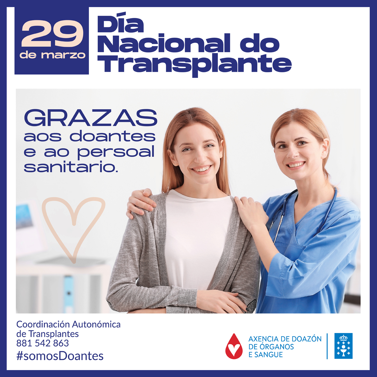 Visor Día Nacional do Transplante  2023