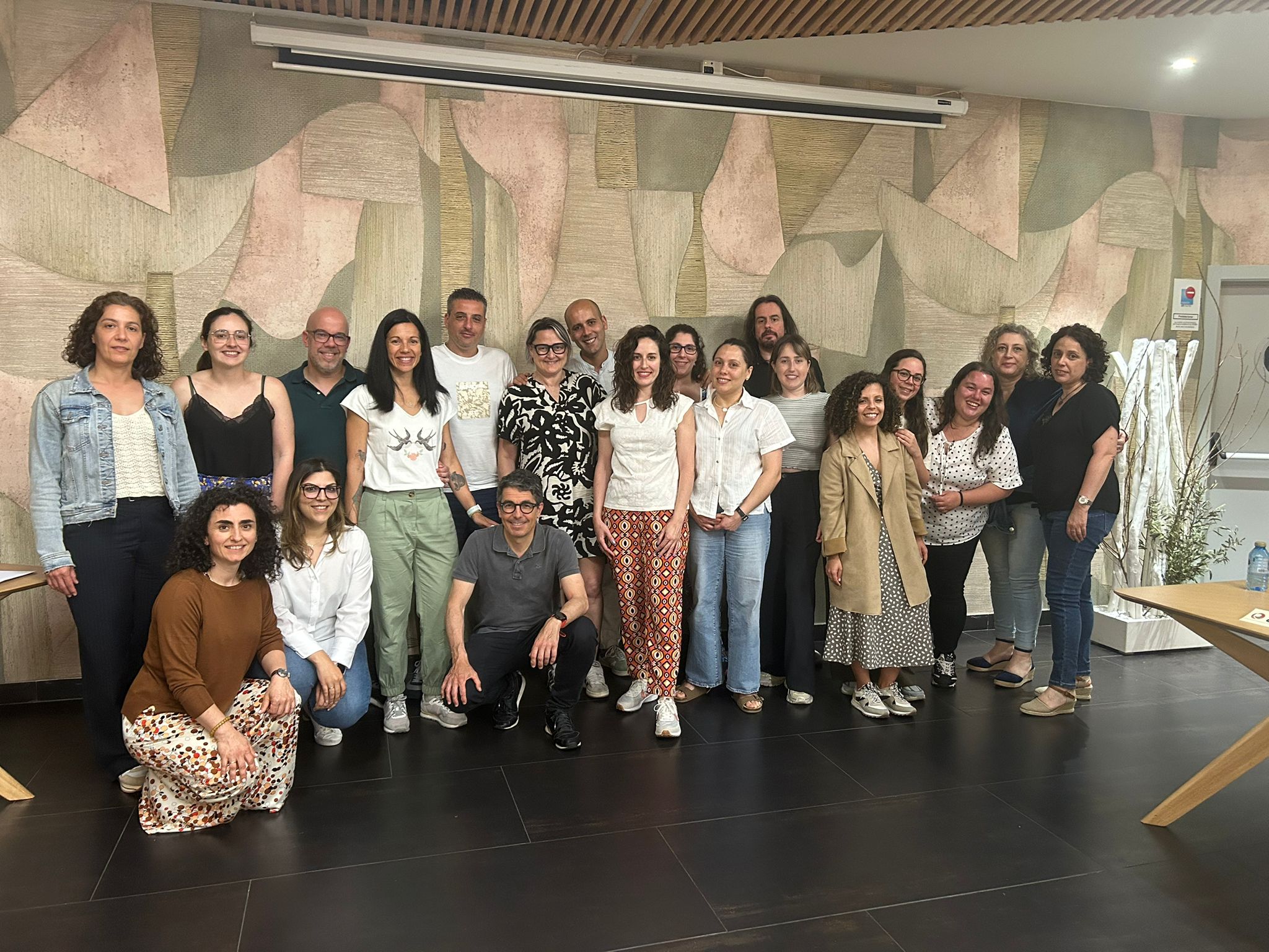 Visor Profesionais sanitarios participantes no curso