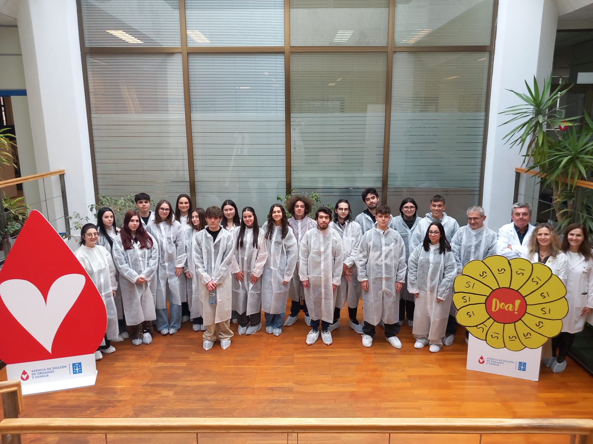 Visor VISITA COLEXIO SANTA APOLONIA