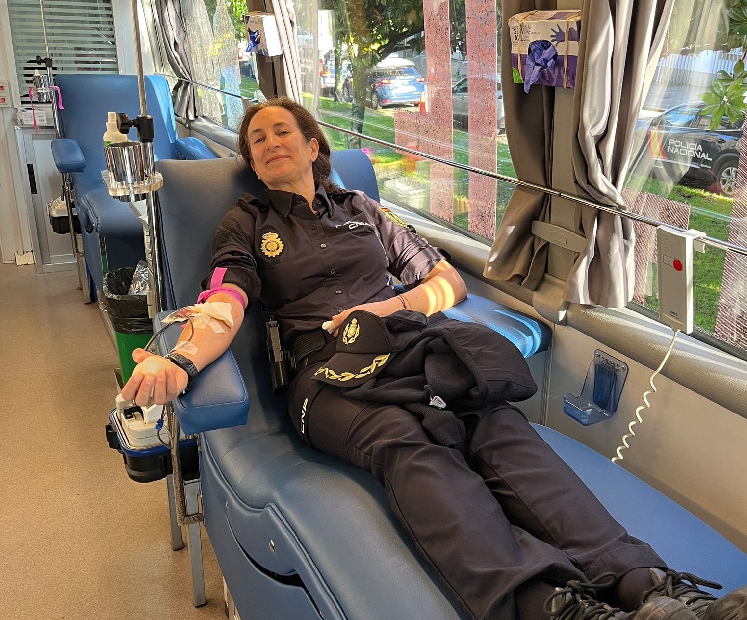 Visor CAMPAÑA DE DOAZÓN NA COMISARÍA DA POLICÍA NACIONAL EN SANTIAGO