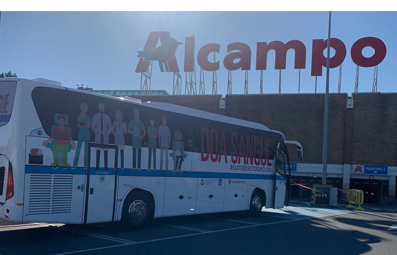Visor UNIDADE MÓBIL DE DOAZÓN DE SANGUE