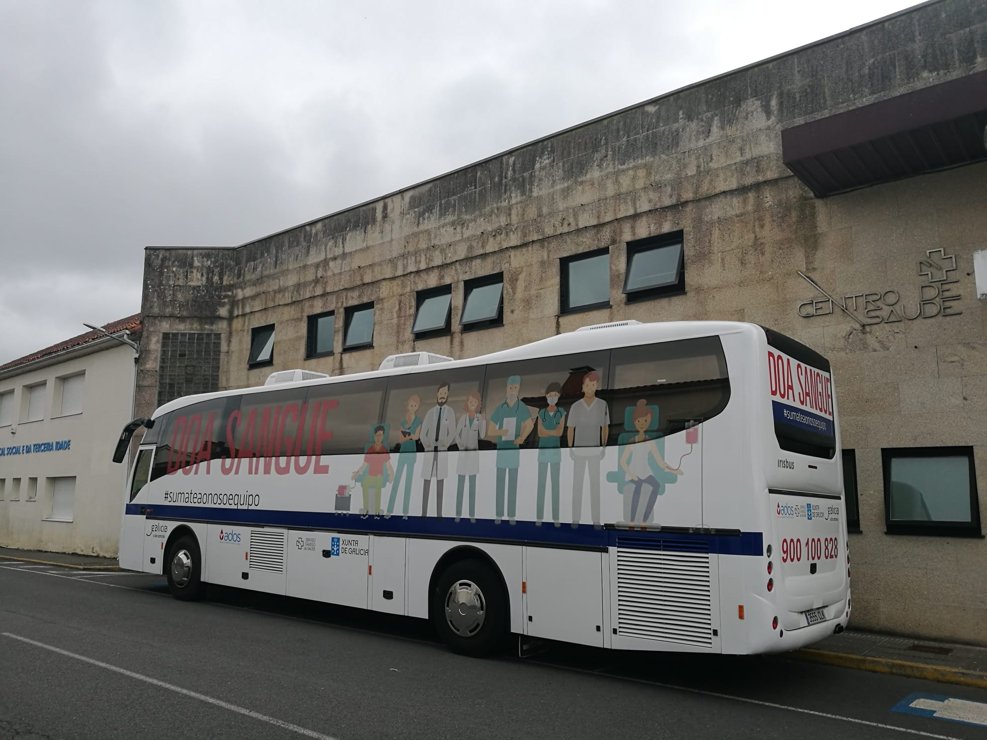 Visor UNIDADE MÓBIL DE DOAZÓN DE SANGUE