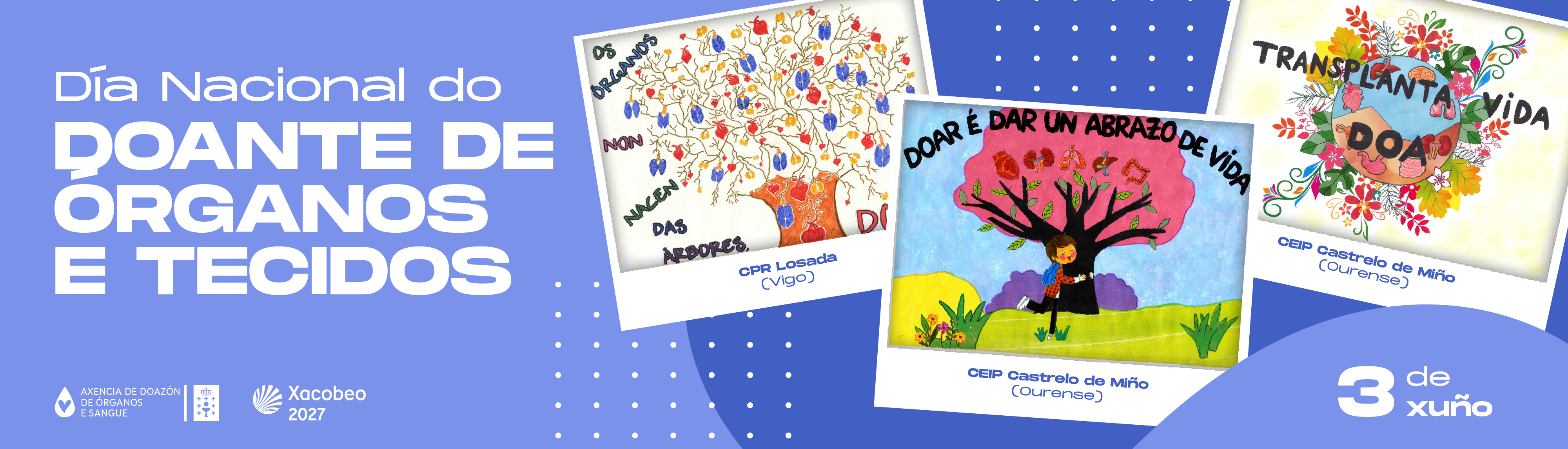 Visor Día nacional do doante de órganos e tecidos