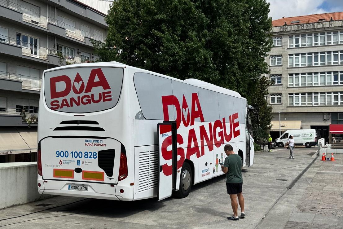 Visor UNIDADE MÓBIL DA AXENCIA DE DOAZÓN DE ÓRGANOS E SANGUE