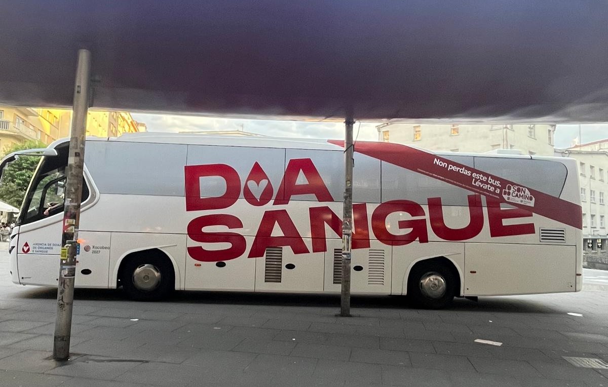 Visor UNIDADE MÓBIL DA AXENCIA DE DOAZÓN DE ÓRGANOS E SANGUE